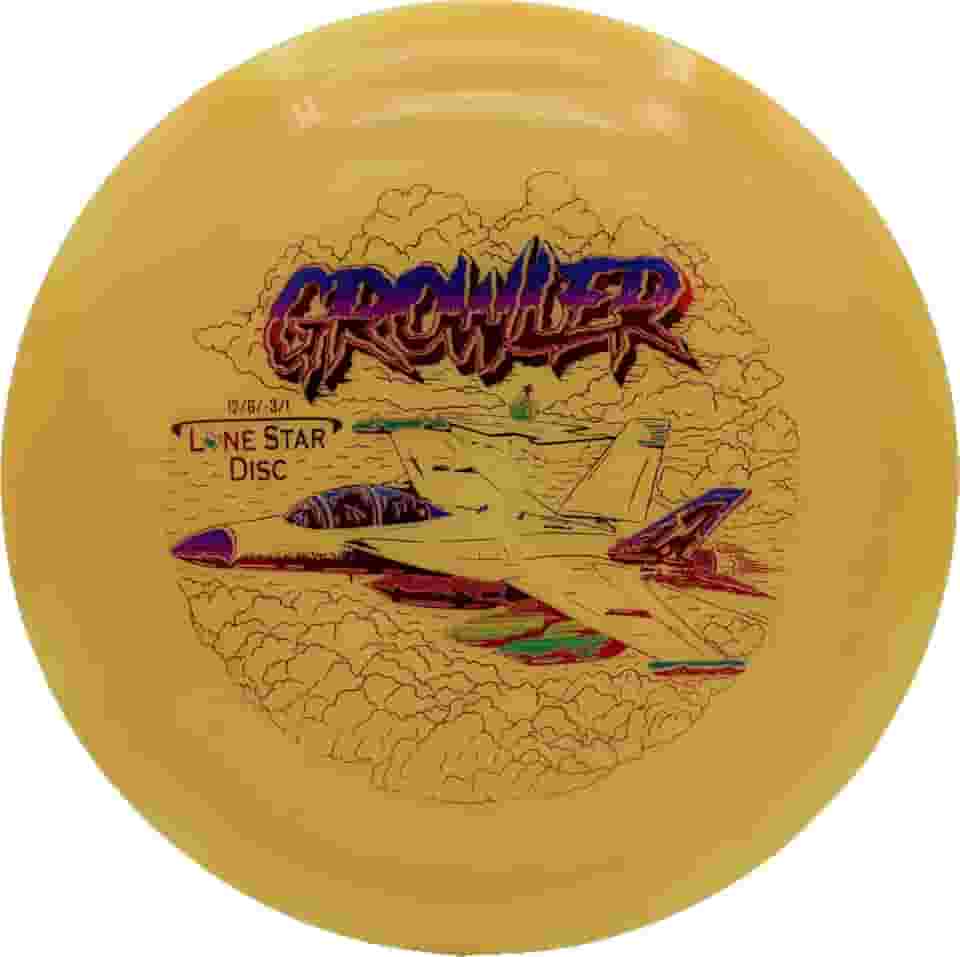 Lone Star Disc Bravo Growler | Driver de distância de golfe com disco subestável | Plástico flexível com ótima aderência | Perfeito para bombas de longa distância | As cores podem variar