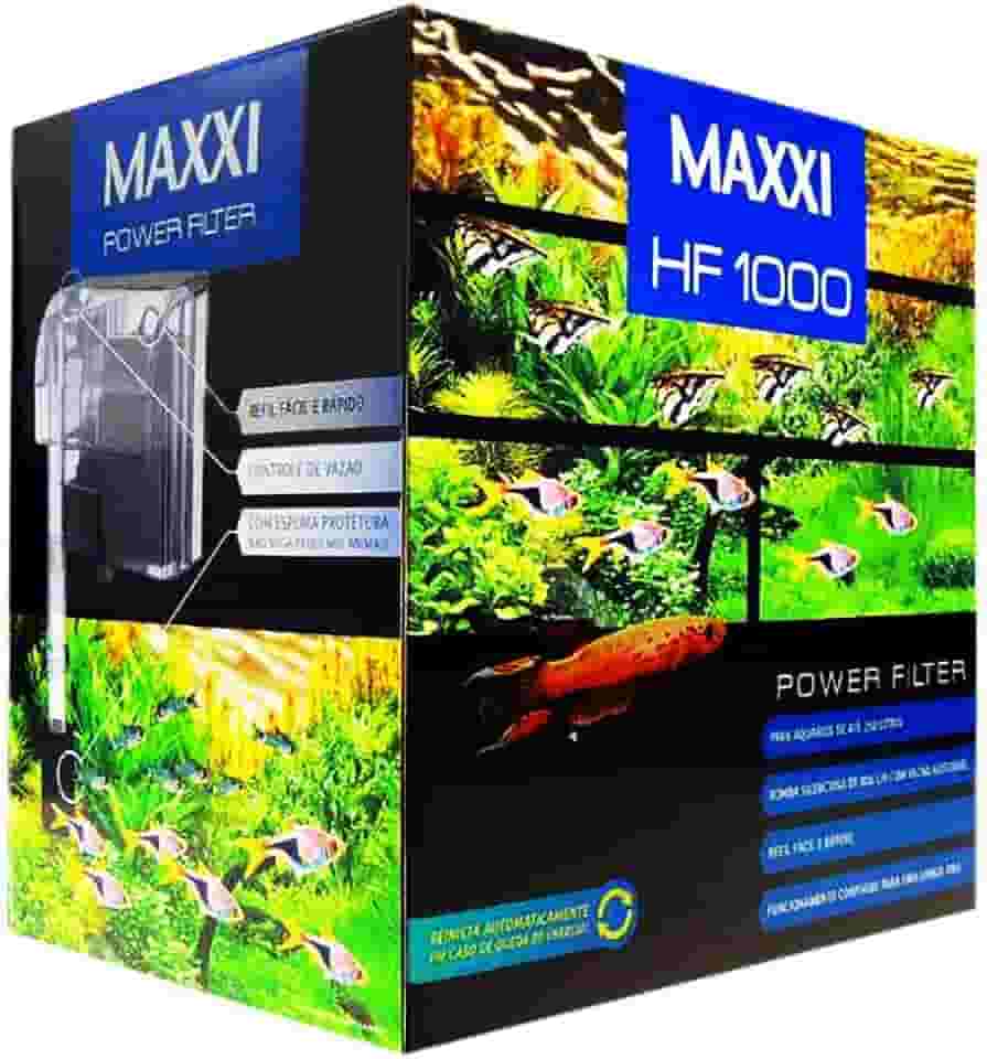 Filtro Externo Hf-1000 800L E H 220V Para Aquários De 200L Para Peixes