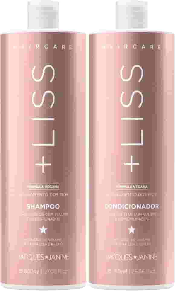 Jacque Janine Kit Shampoo E Condicionador Liss 450Ml