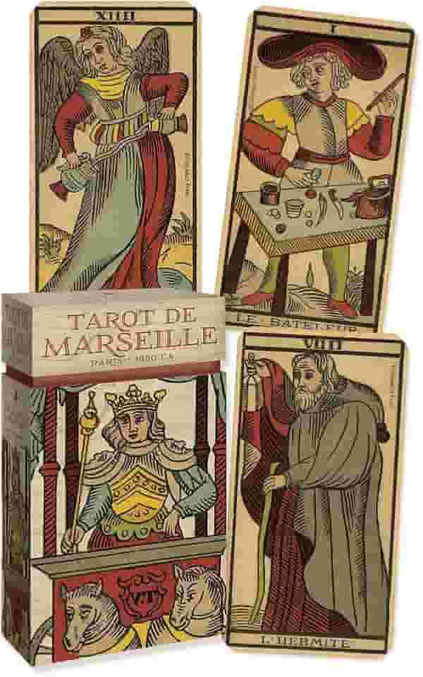 Tarot de Marseille: Paris 1890: Anima Antiqua