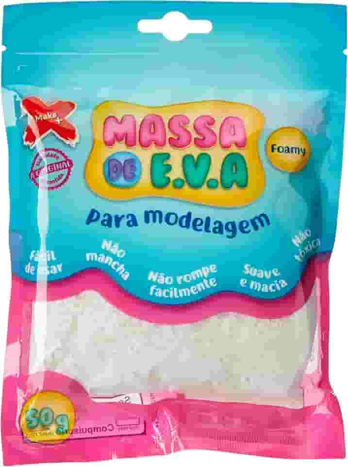 Make+ Lisa Massa de Eva, Branco, 50 g