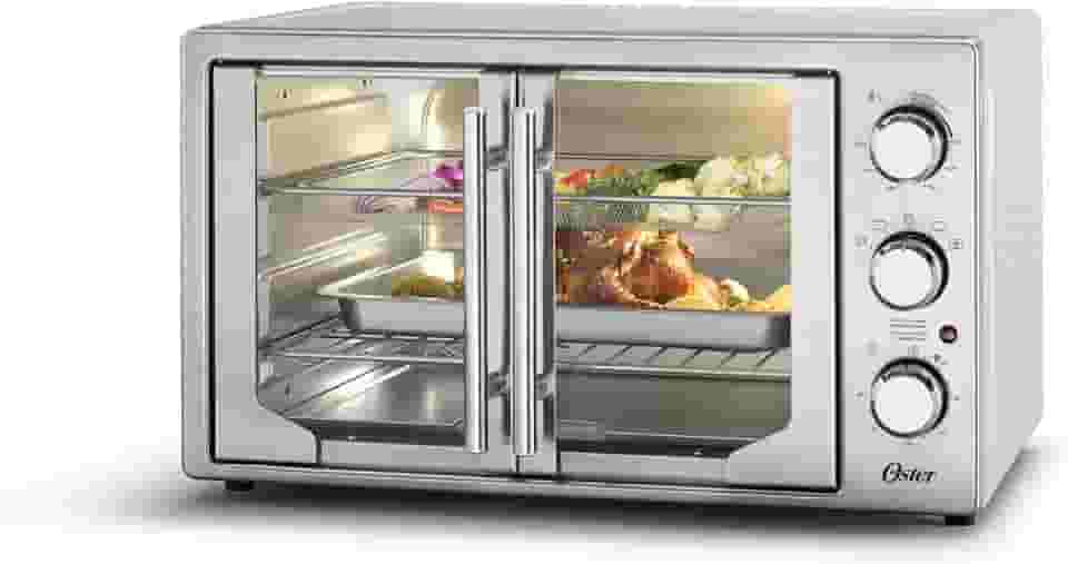 Forno e Fritadeira Sem Óleo Oster 42L French Door 2 em 1-127V
