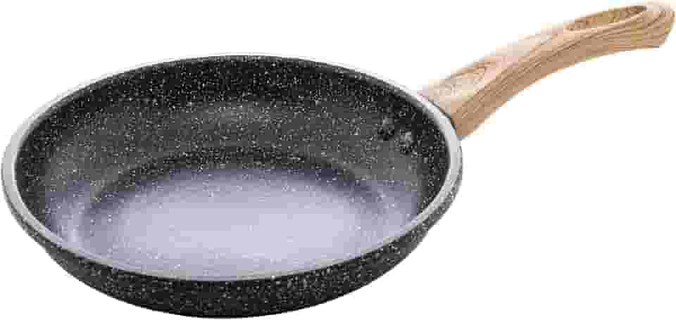 WOLFF - Frigideira de Indução em Alumínio com Revestimento Cerâmico Granilite Preta 24cm