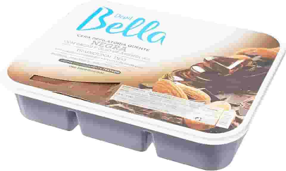 Cera Depilátoria Depil Bella Negra 1kg, Depil Bella