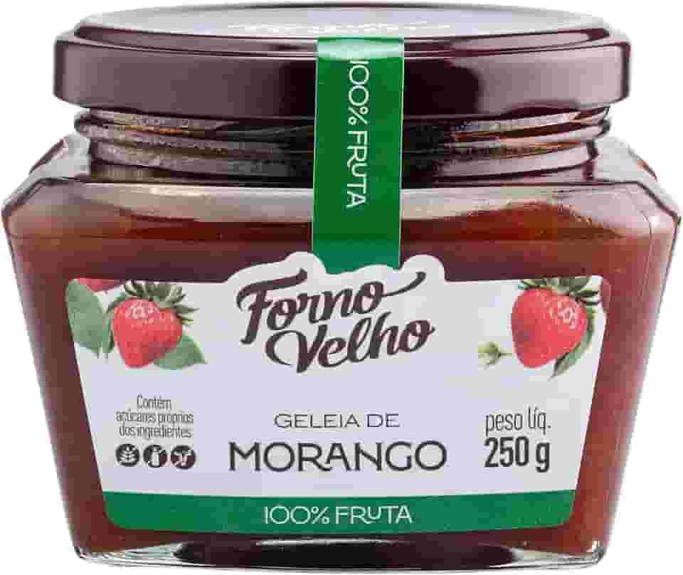 Forno Velho Geleia de Morango 250g - 100% Fruta