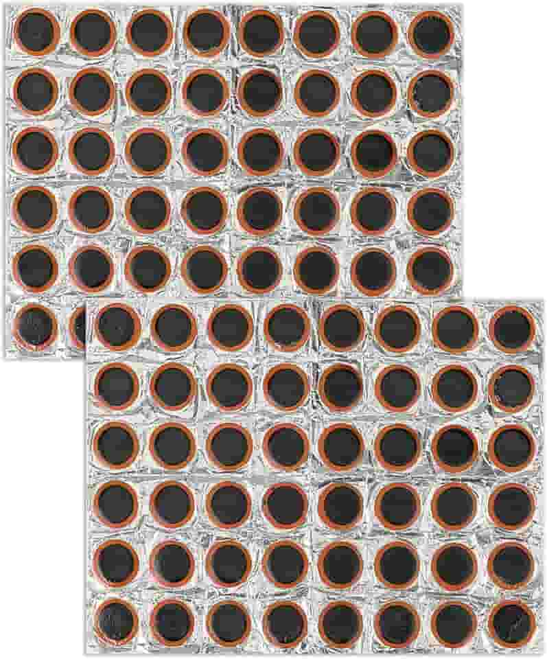 6 peças de remendo de borracha para pneu de bicicleta, remendos de pneus de bicicleta, não autoadesivos, kit de reparo de pneu de ciclismo para bicicleta ao ar livre, alavanca de pneu de bicicleta