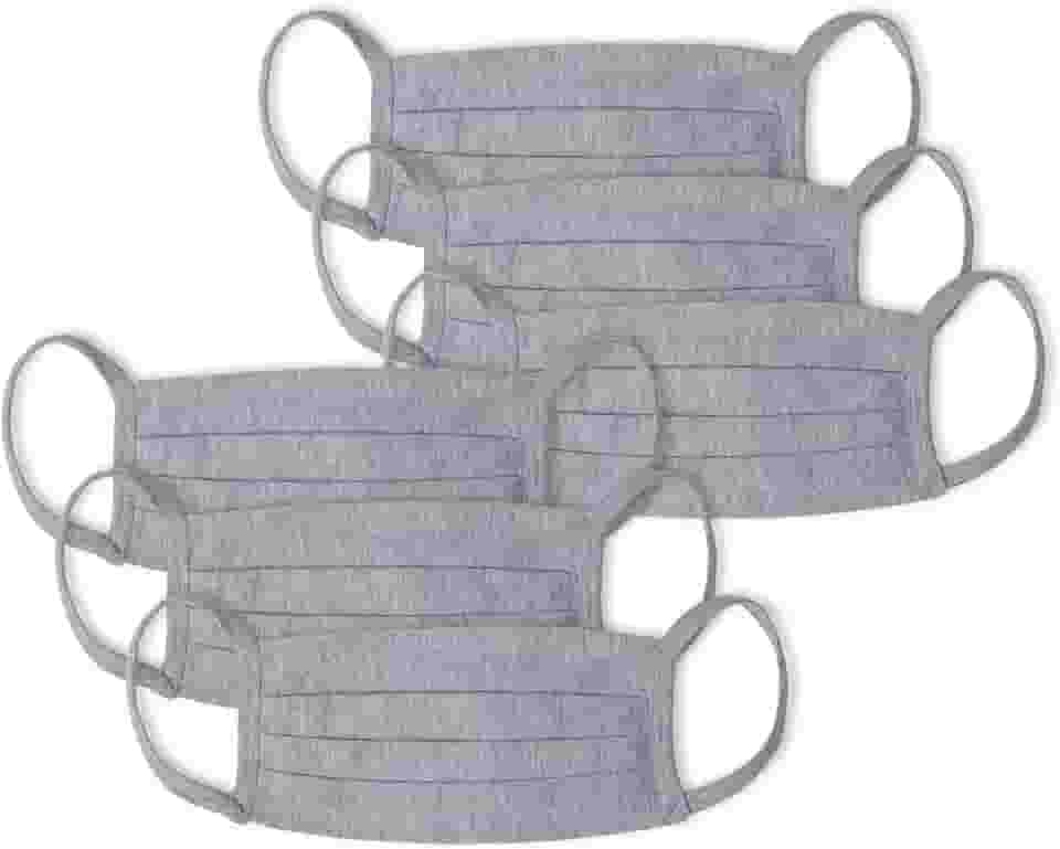 Kit 6 Máscaras Algodão, Mash, Unissex