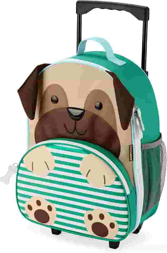 Skip Hop, Mala De Rodinha Infantil Zoo Pug