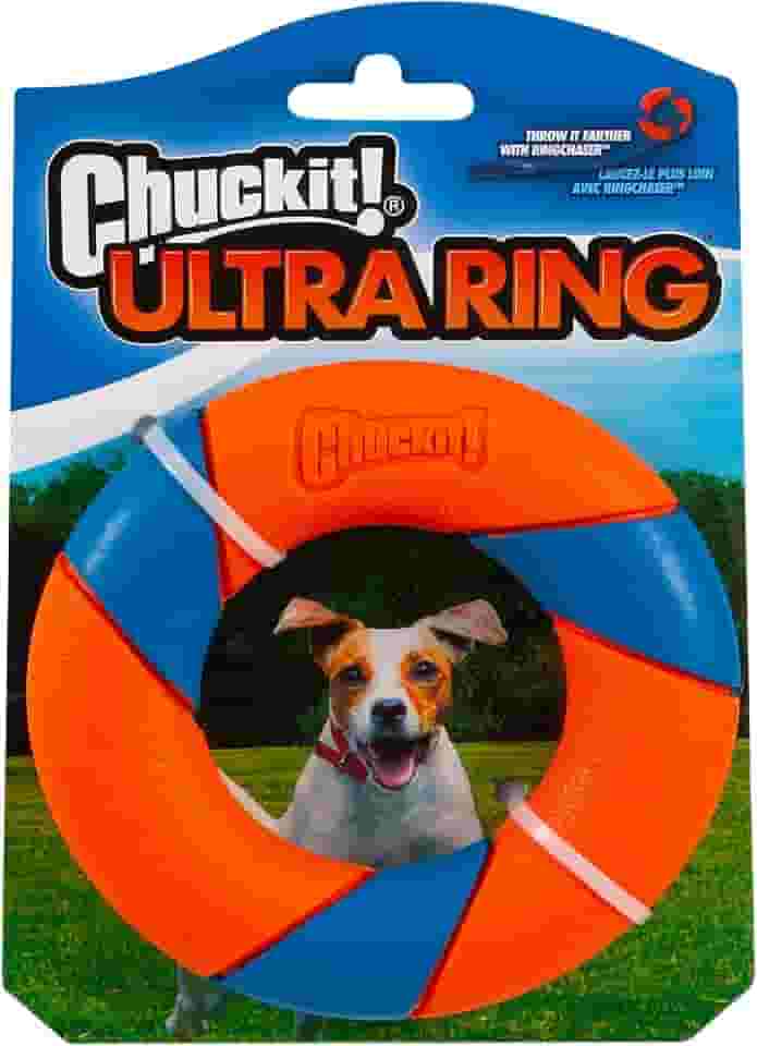 Chuckit! Brinquedo para cães ao ar livre UltraRing Buscar e Chase