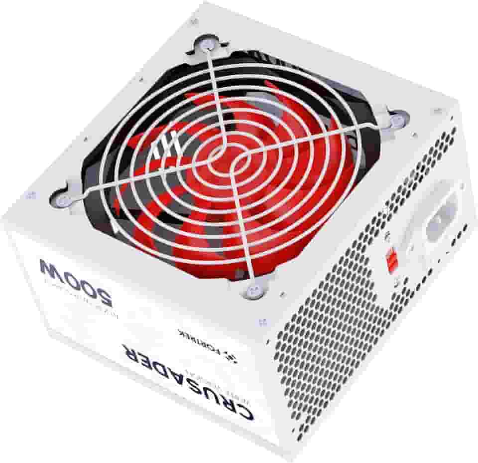 Fonte Gamer ATX Crusader 500W Branca Fortrek