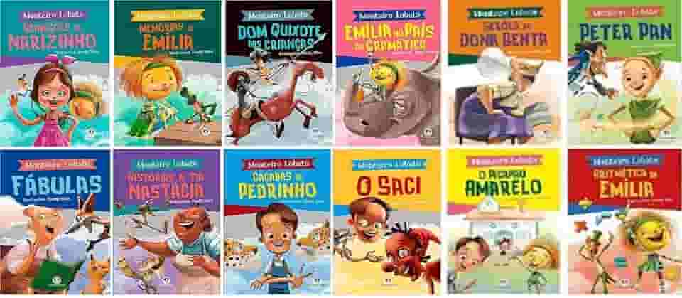 Colecao monteiro lobato - 12 livros
