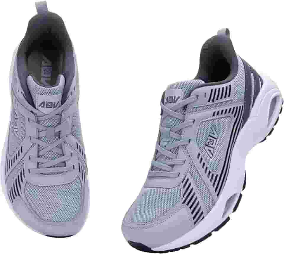 Tênis de corrida masculino com bico largo, ortopédico, fascite plantar, suporte de arco, tênis de caminhada para academia, corrida, esportes EUA 40-13