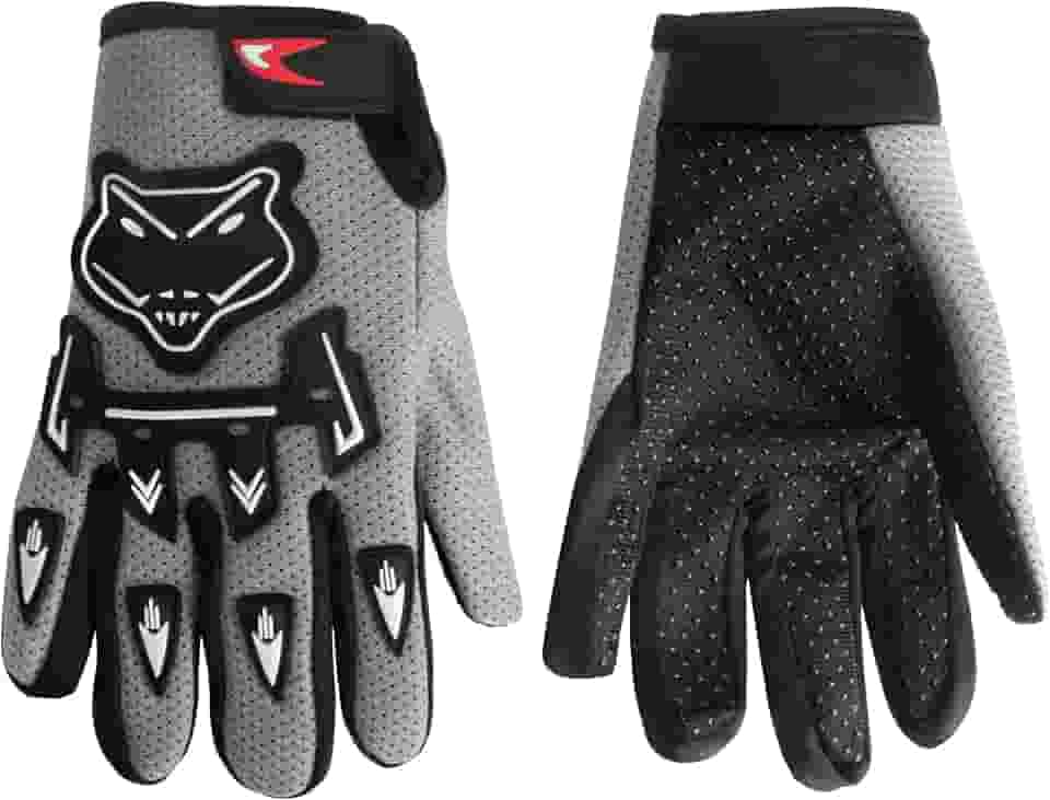 Luvas Infantis Para Motocross E Esportes Radicais Jovens, Motocicleta, Bmx, Mountain Bike, Quadriciclo, Dedos Inteiros, Ciclismo Ao Ar Livre, Acampamento Pesca