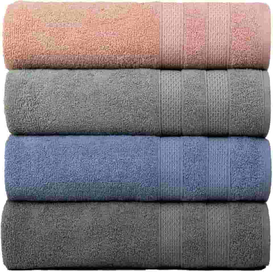 Kit 4 Toalhas de Rosto Fio Penteado Extra Macia - Comfort (KIT 1)