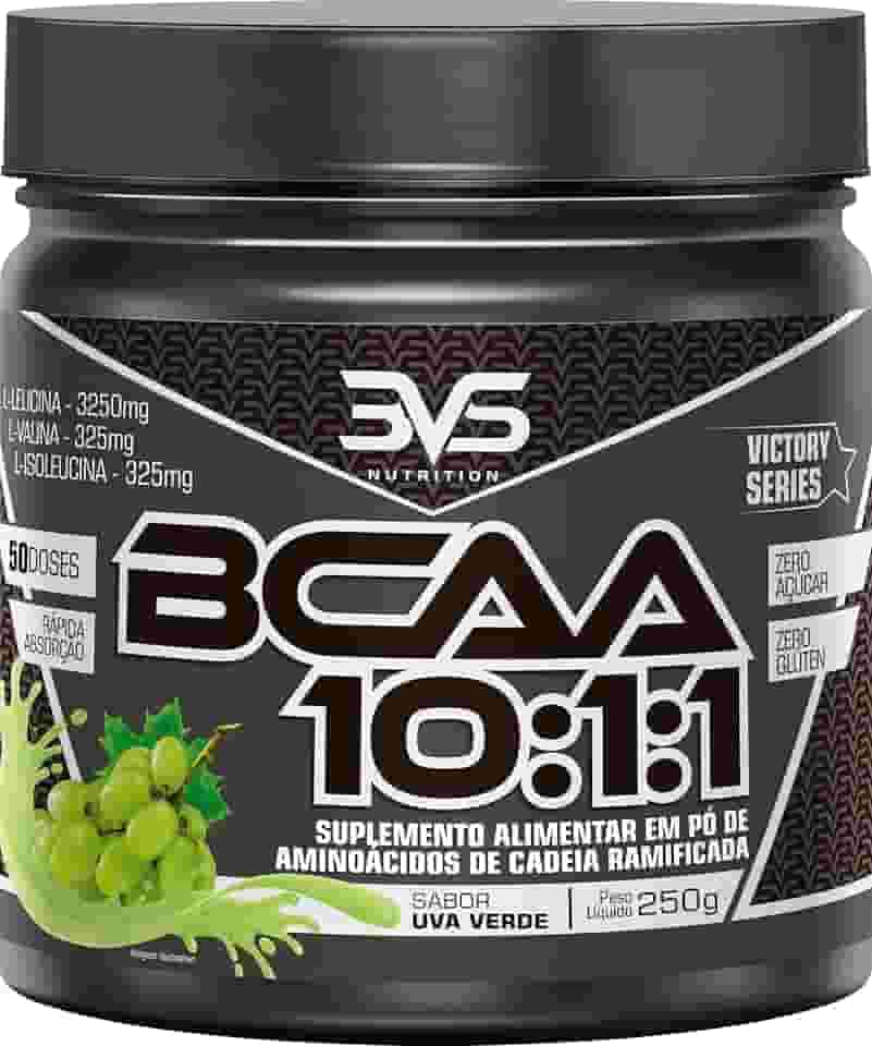 3VS Nutrition BCAA 10:1:1 250g - Sabor gourmet Uva Verde