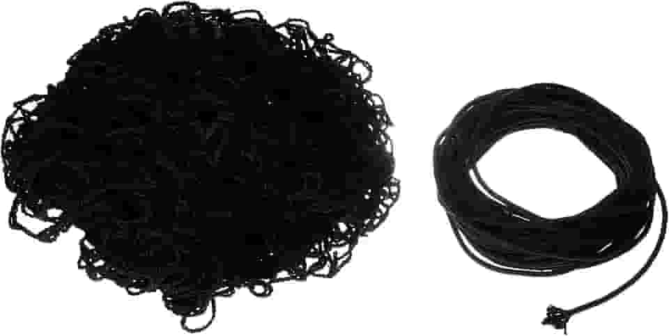 Kit Rede/Tela De Proteção Preta - 4,64M2