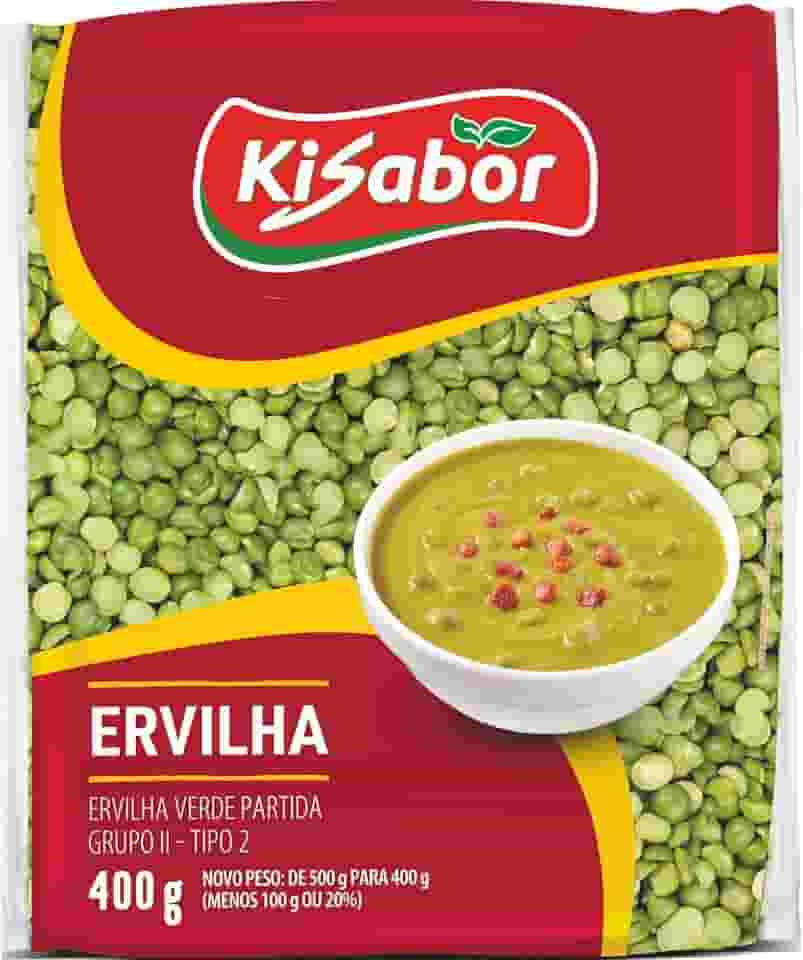 KiSabor, Ervilha Partida, 400 Gramas