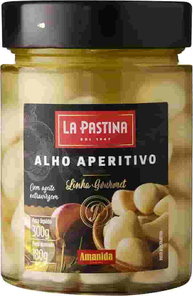 La Pastina Alho Aperitivo Com Azeite De Oliva Extravirgem Peso Drenado 180G
