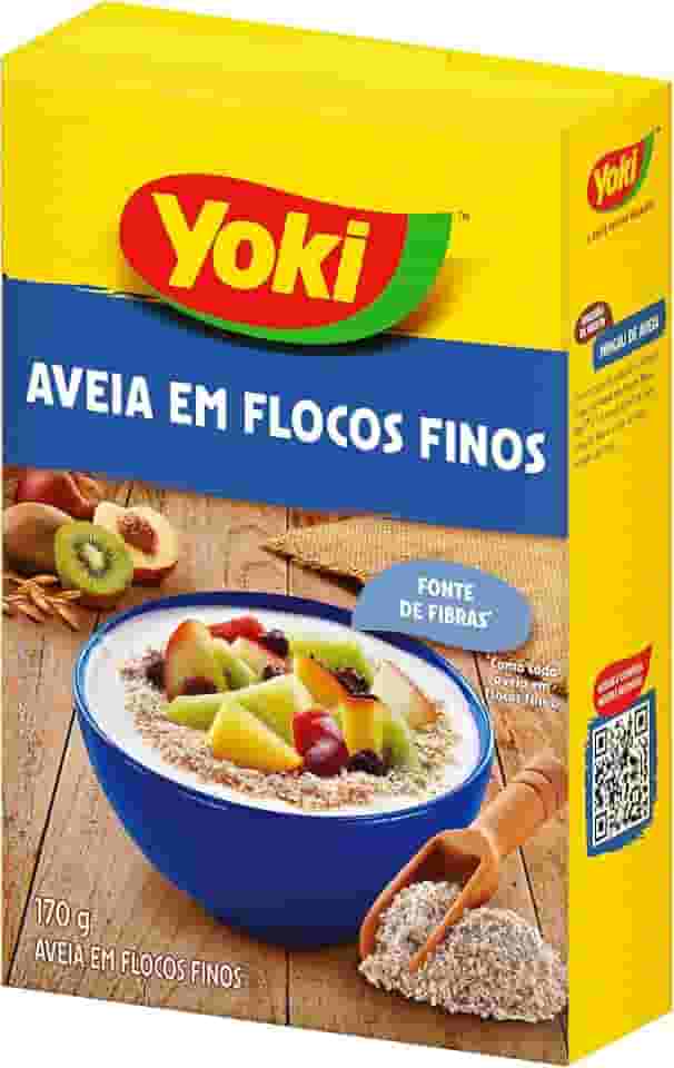 Aveia em Flocos Finos 170g Yoki