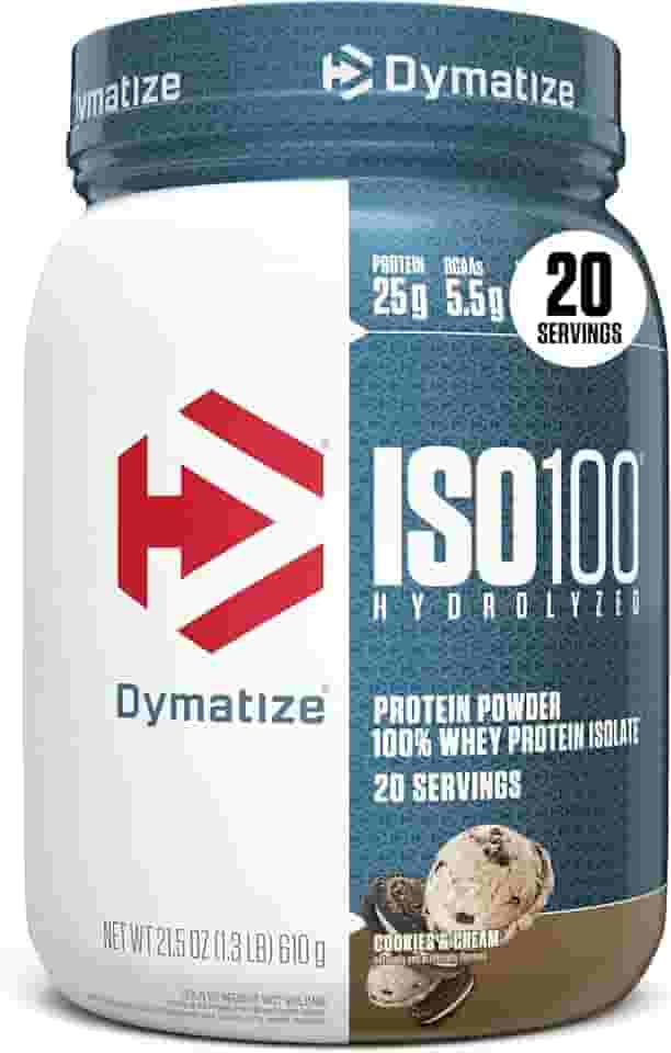 Dymatize Whey Iso 100 610g Cookies & Cream, Branco