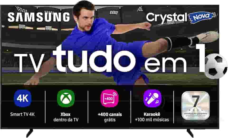 Samsung Smart TV 65" Crystal UHD 4K U8600F 2025