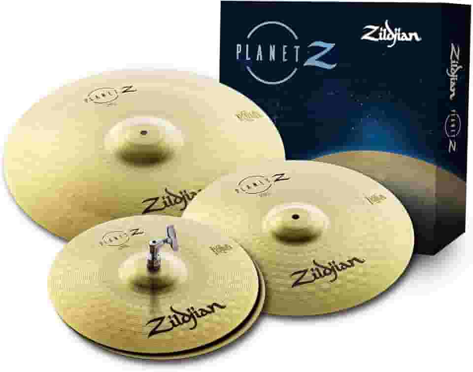 KIT DE PRATOS 14HH+16CRASH+20RIDE PLANET Z COMPLETE ZP4PK ZILDJIAN
