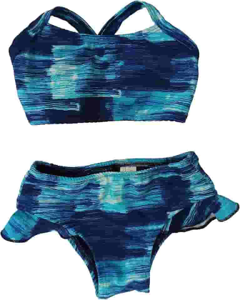 Biquíni infantil menina coqueiros 0 a 16 anos