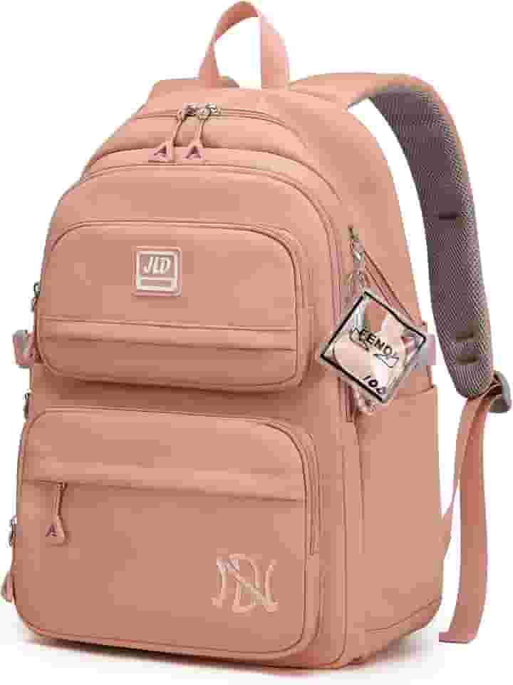 Mochila feminina bolsa escolar impermeável bolsa notebook 15,6 polegadas mochilas casual grande nylon
