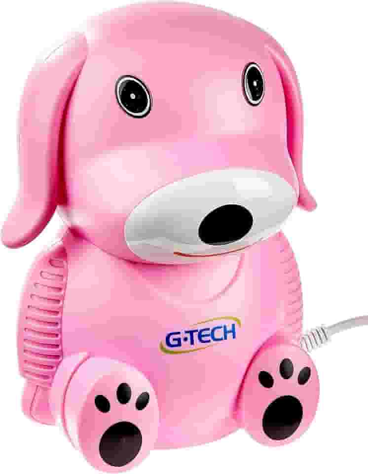 G-Tech Inalador Nebulizador Nebdog Bivolt Rosa