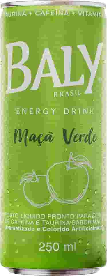 Baly Energético Maça Verde 250 Ml 1 unidade