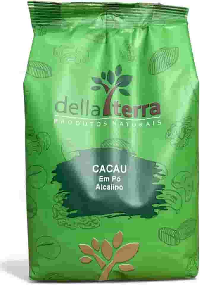 Cacau Em Pó Alcalino 700g Della Terra