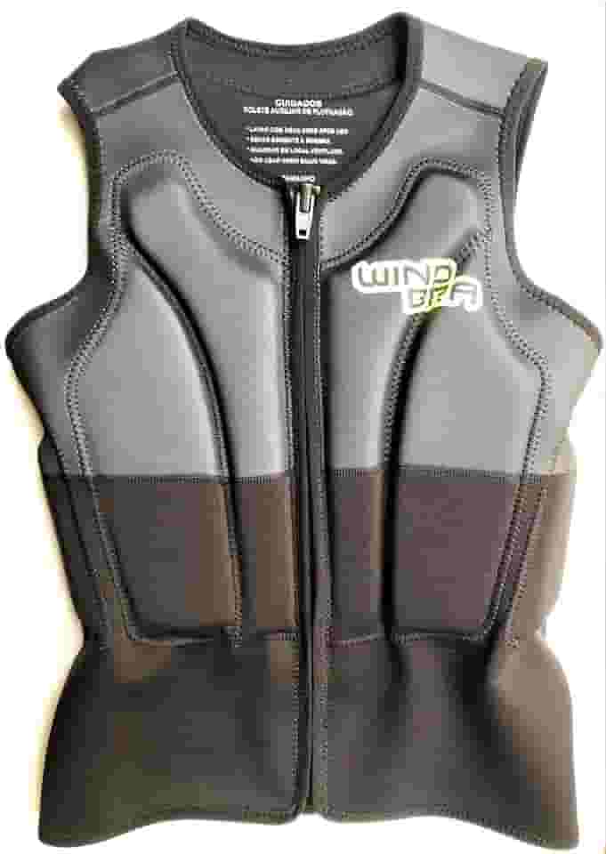 colete auxiliar flutuacao kite surf wind surf