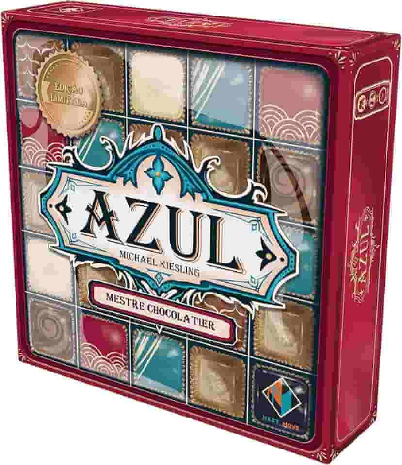Galápagos, Azul: Mestre Chocolatier, Jogo de Tabuleiro para Amigos, 2 a 4 jogadores, 30 a 45 minutos por partida