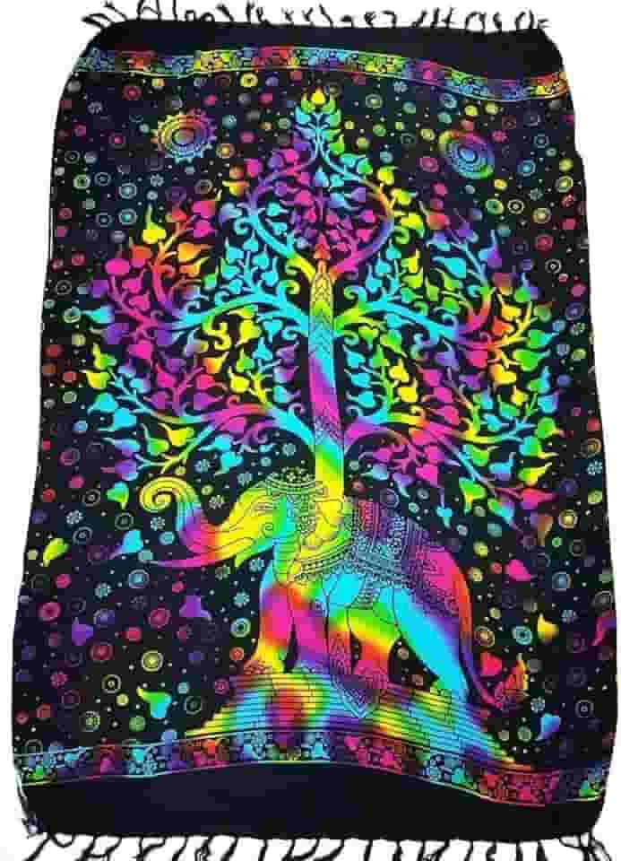 Canga De Praia Elefante Arvore da Vida