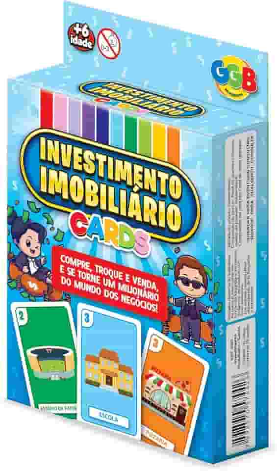 GGB Plast Jogo Investimento Imobiliário Cards