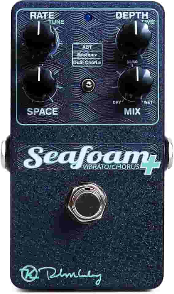 Keeley Pedal de efeitos Seafoam Plus Vibrato Chorus, Azul (KSea2)
