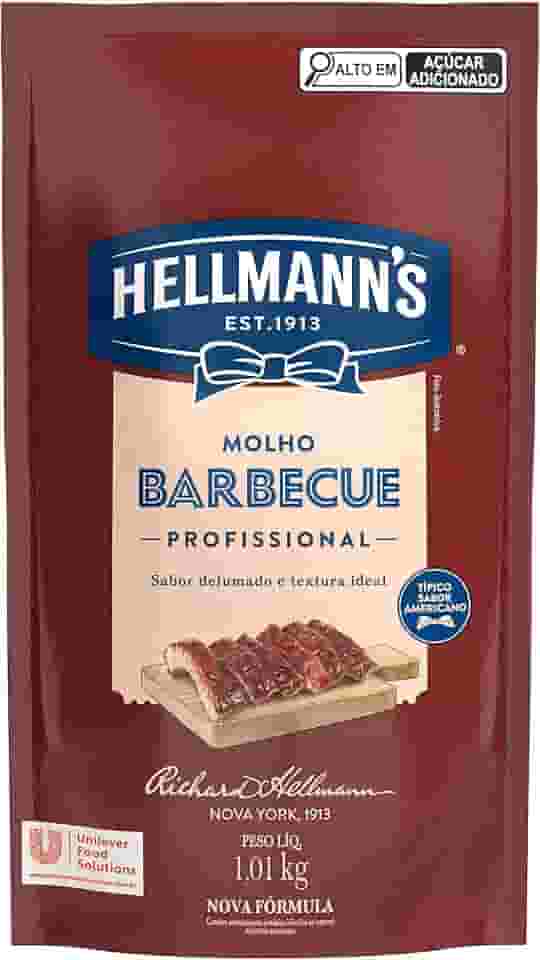Hellmann's Profissional Molho Barbecue Sabor Defumado 1,01kg