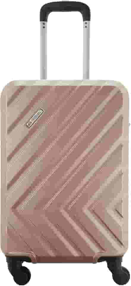 Mala de Bordo 10kg ABS 4 Rodas 360 Cadeado Gladiador Essential D2MB (Rose Gold)