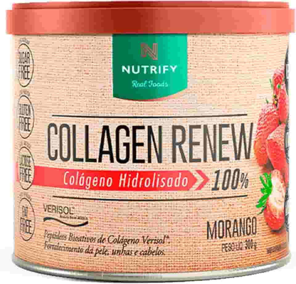 Collagen Renew Verisol (300g) - Morango, Nutrify