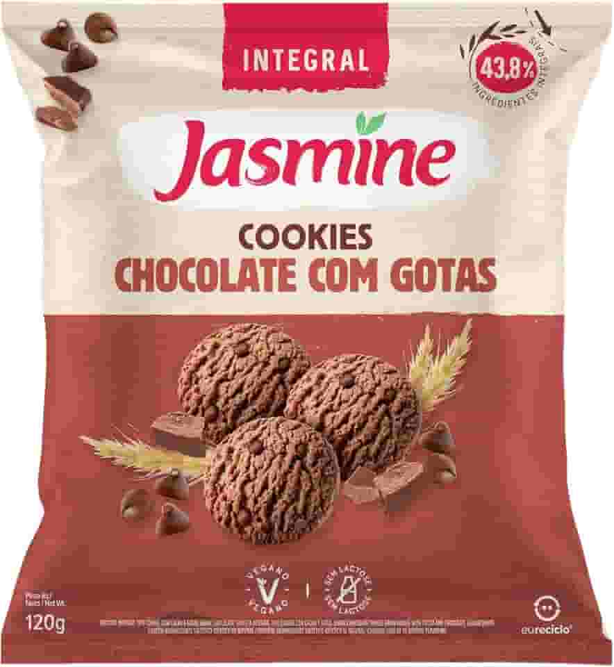 Jasmine Cookies de Chocolate com Gostas Integral 120g