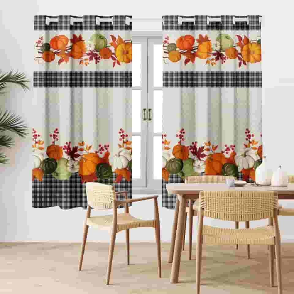 Cortina De Cozinha 2,00 X 1,50 Modelos Modernos E Práticos (MORANGA)