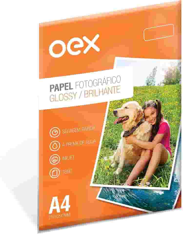 Papel Fotografico 180G Oex Pf50-50Fls