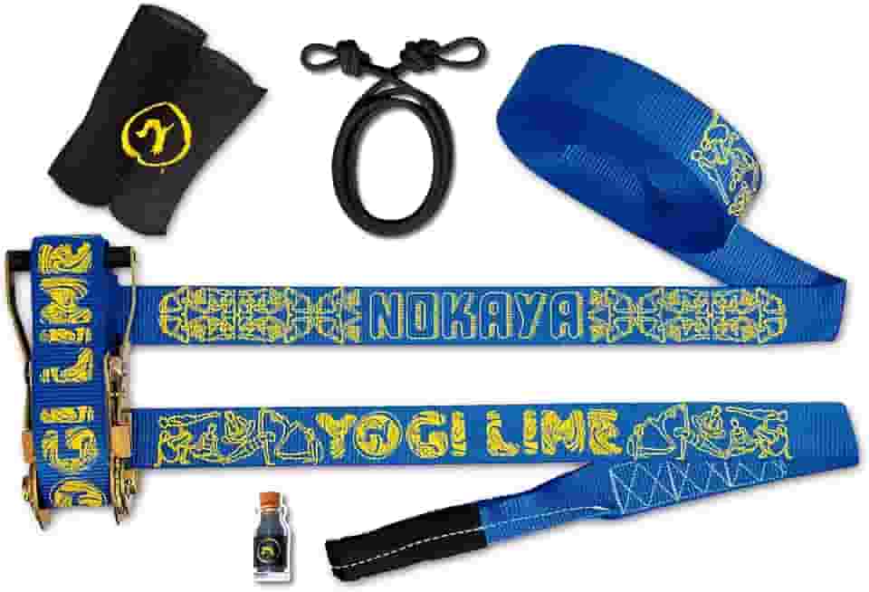 Kit Slackline Completo 15m Profissional - Nokaya Slackline