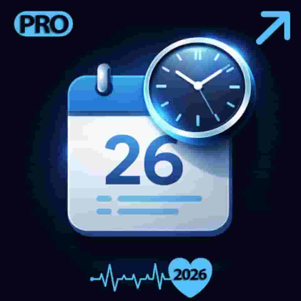 Calendar 2026 – Planner & To-Do List Organizer | Smart Task & Productivity App for Fire Tablets & Phones