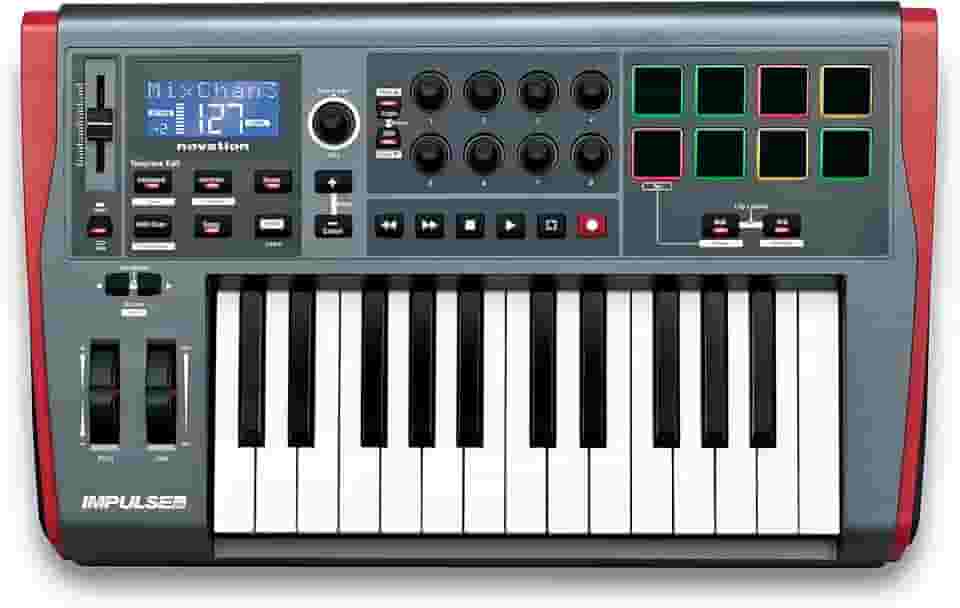 Novation IMPULSE 25 Teclado controlador USB/MIDI