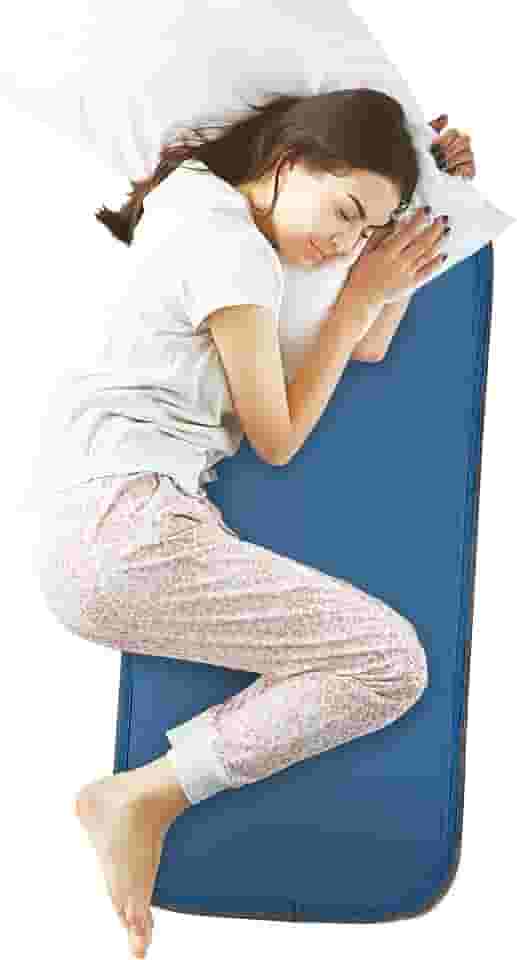 Almofada de resfriamento para cama – O colchão de resfriamento com gel ativado por pressão fornece alívio instantâneo – Ideal para febres, ondas de calor, suores noturnos – Coloque a esteira fresca na sua cama