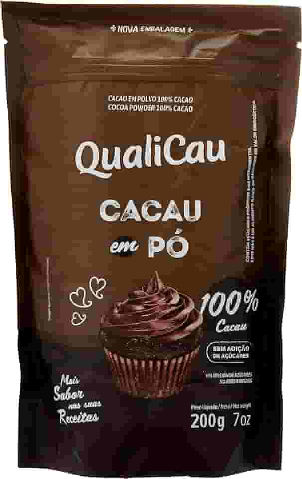 Qualicau Cacau Pó Alcalino 100% 200G