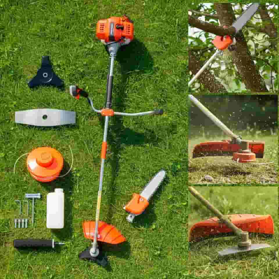 Roçadeira Multifuncional Á Gasolina 3hp 75cc + Motopoda