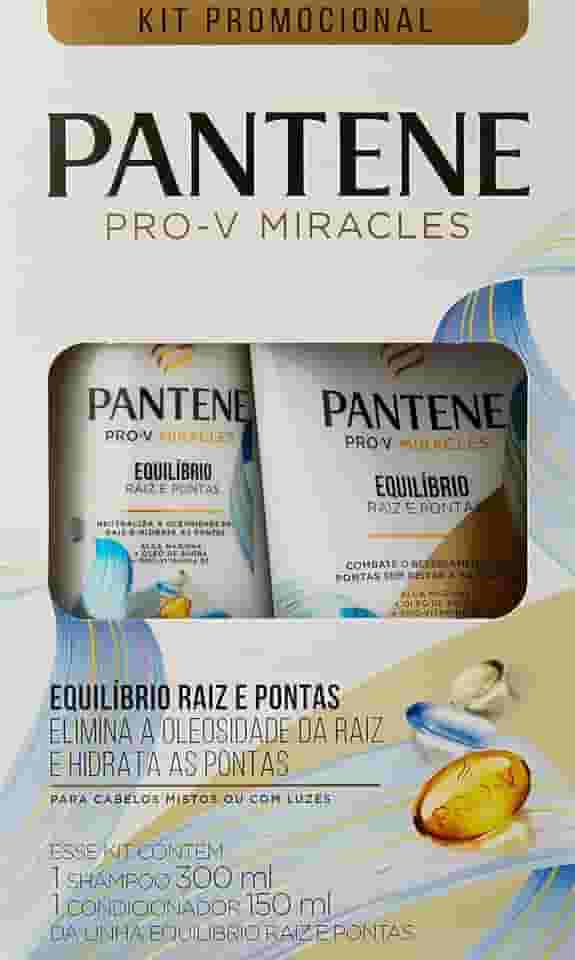 Pantene Kit Shampoo + Condicionador Equilibrio Raiz E Pontas