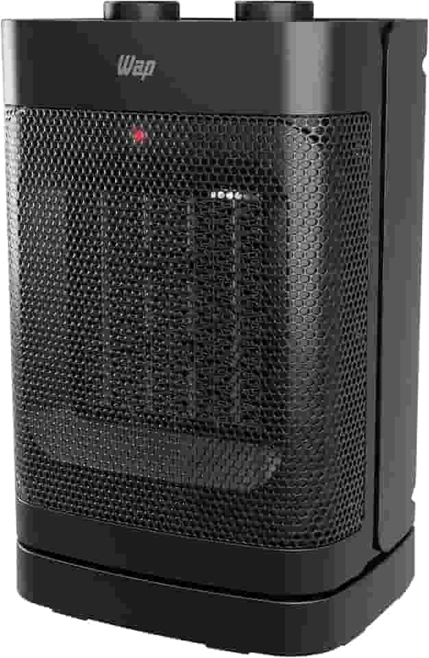 WAP Aquecedor de Ar Elétrico Portátil AIR HEAT CERAMIC, 3 em 1, com 2 Níveis de Aquecimento e Oscilação, 1500W 220V